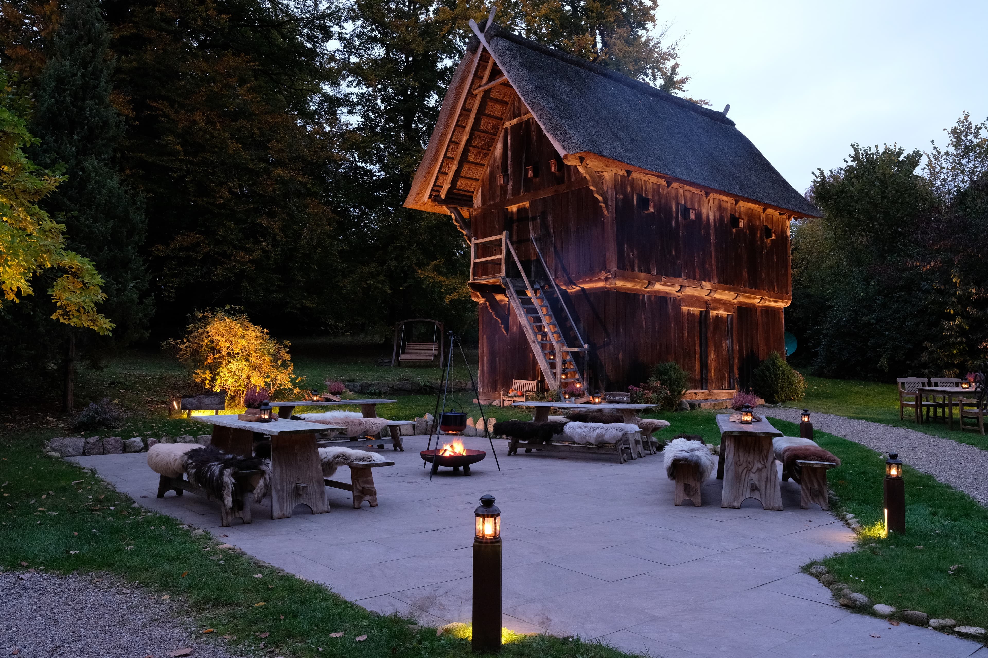 Treppenspeicher des Hotel Stimbekhof in BispingenStairwell of the Hotel Stimbekhof in BispingenTrappeopgangen på Hotel Stimbekhof i BispingenTrappenhuis van Hotel Stimbekhof in Bispingen