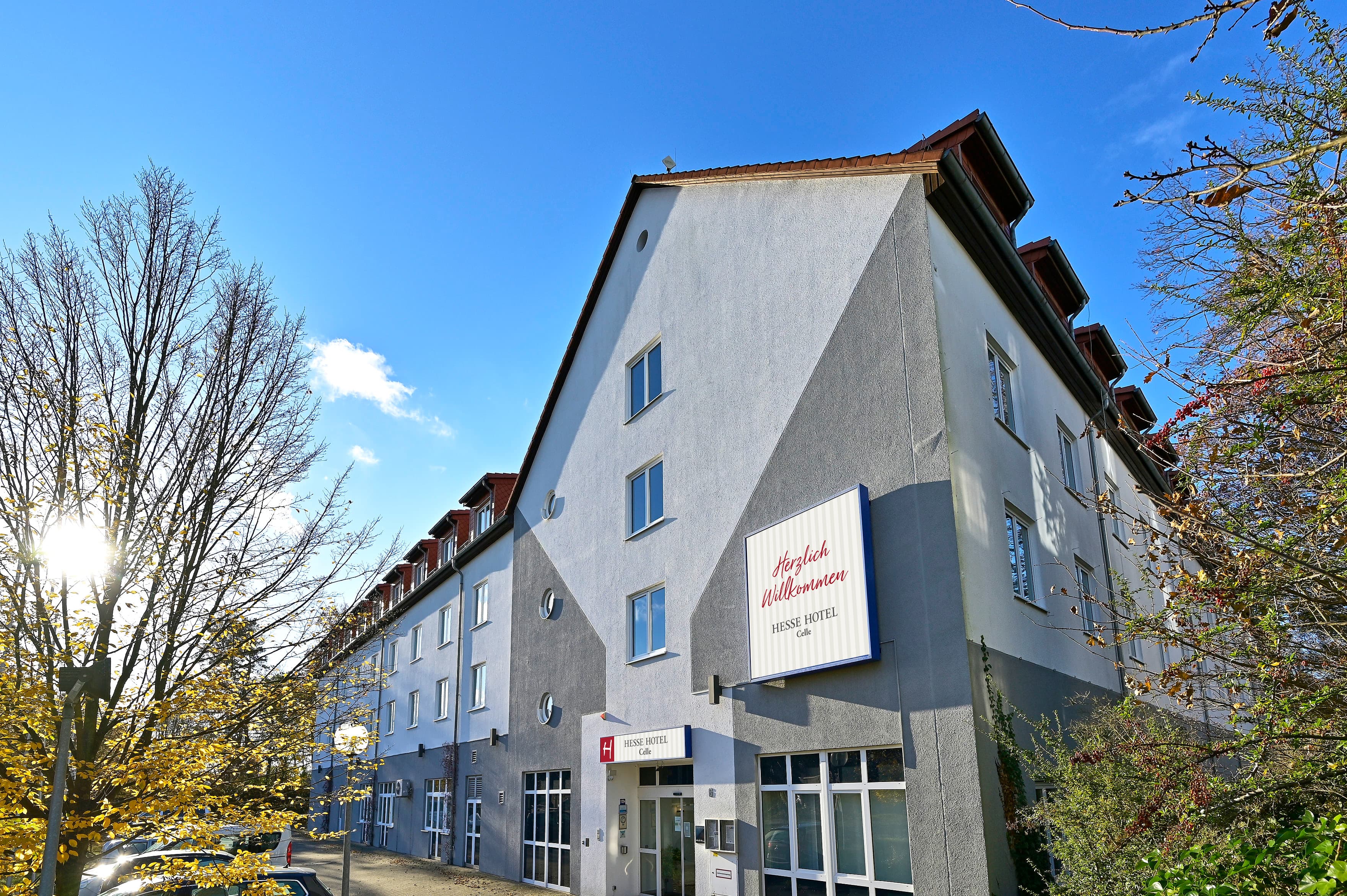 Außenansicht des Hesse Hotel in Celle