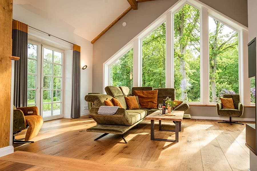 5 Sterne Ferienhaus Bockelmann Bispingen mit 4 Schlafzimmern