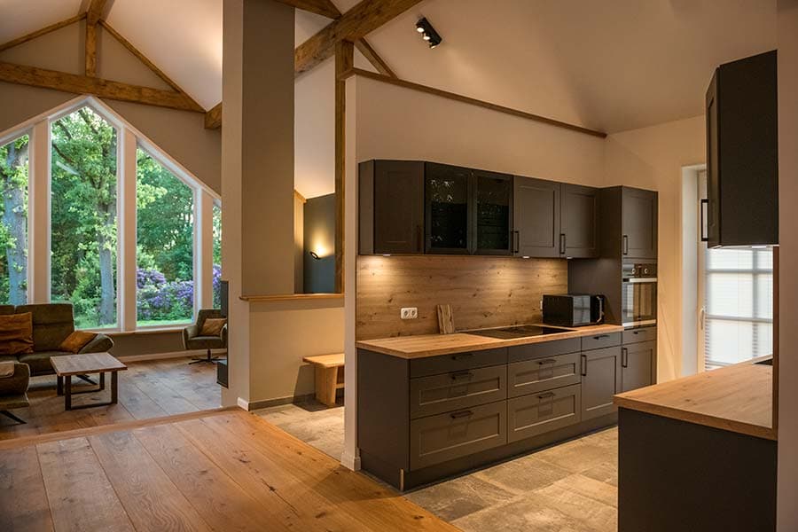 5 Sterne Ferienhaus Bockelmann Bispingen mit 4 Schlafzimmern in der Lüneburger Heide