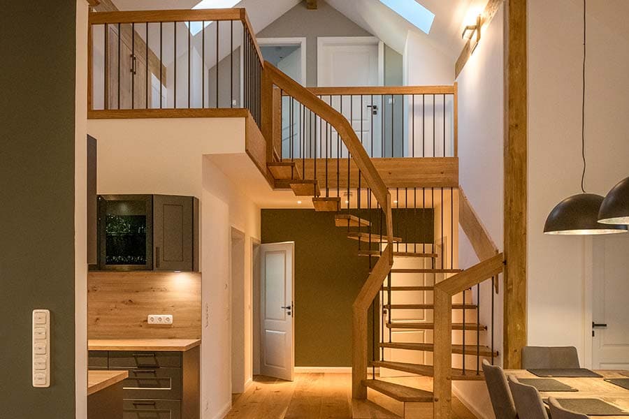 5 Sterne Ferienhaus Bockelmann Bispingen mit 4 Schlafzimmern in der Lüneburger Heide