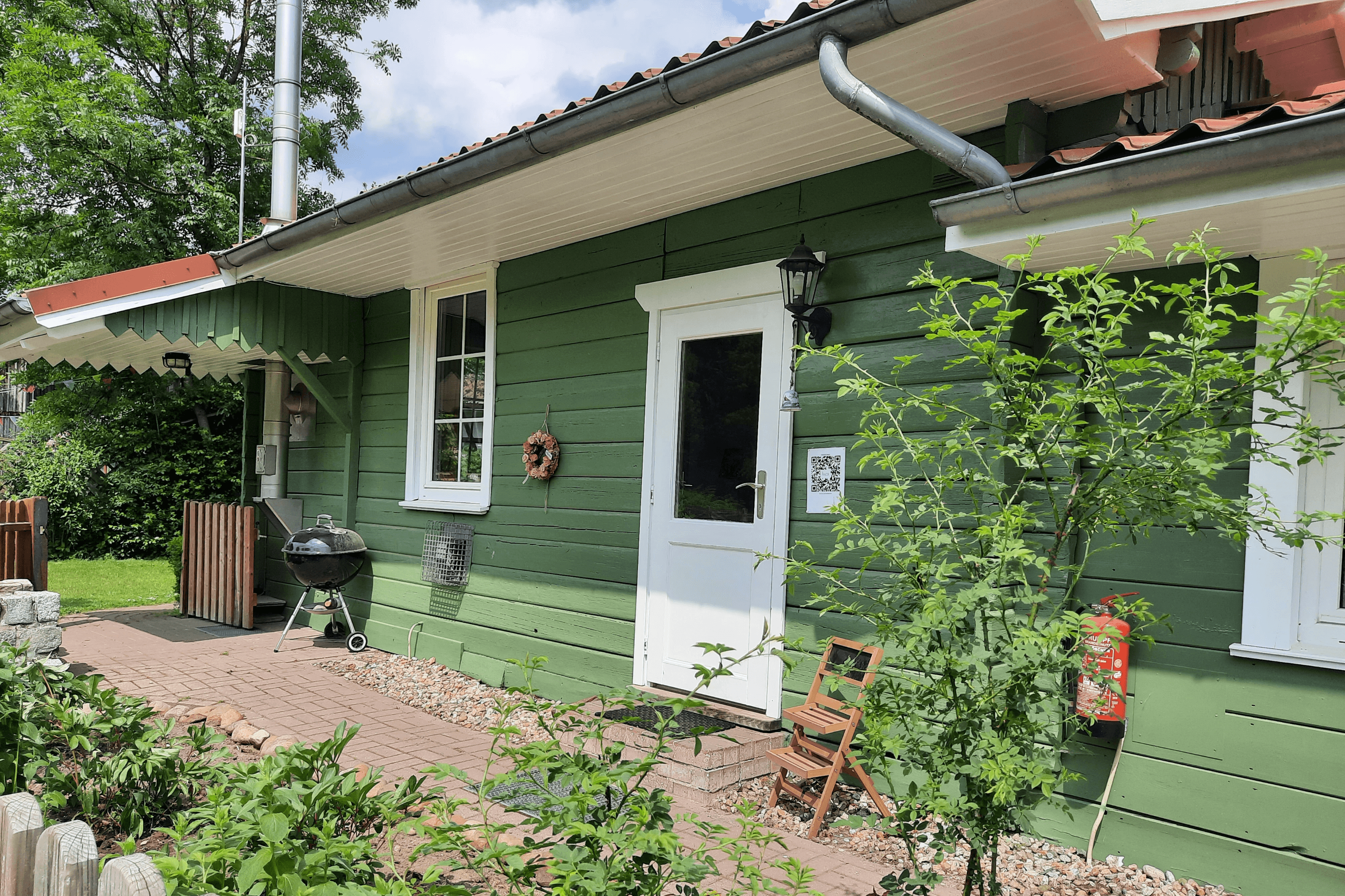 Blockhaus auf dem Ferienhof Meyer Unterlüß