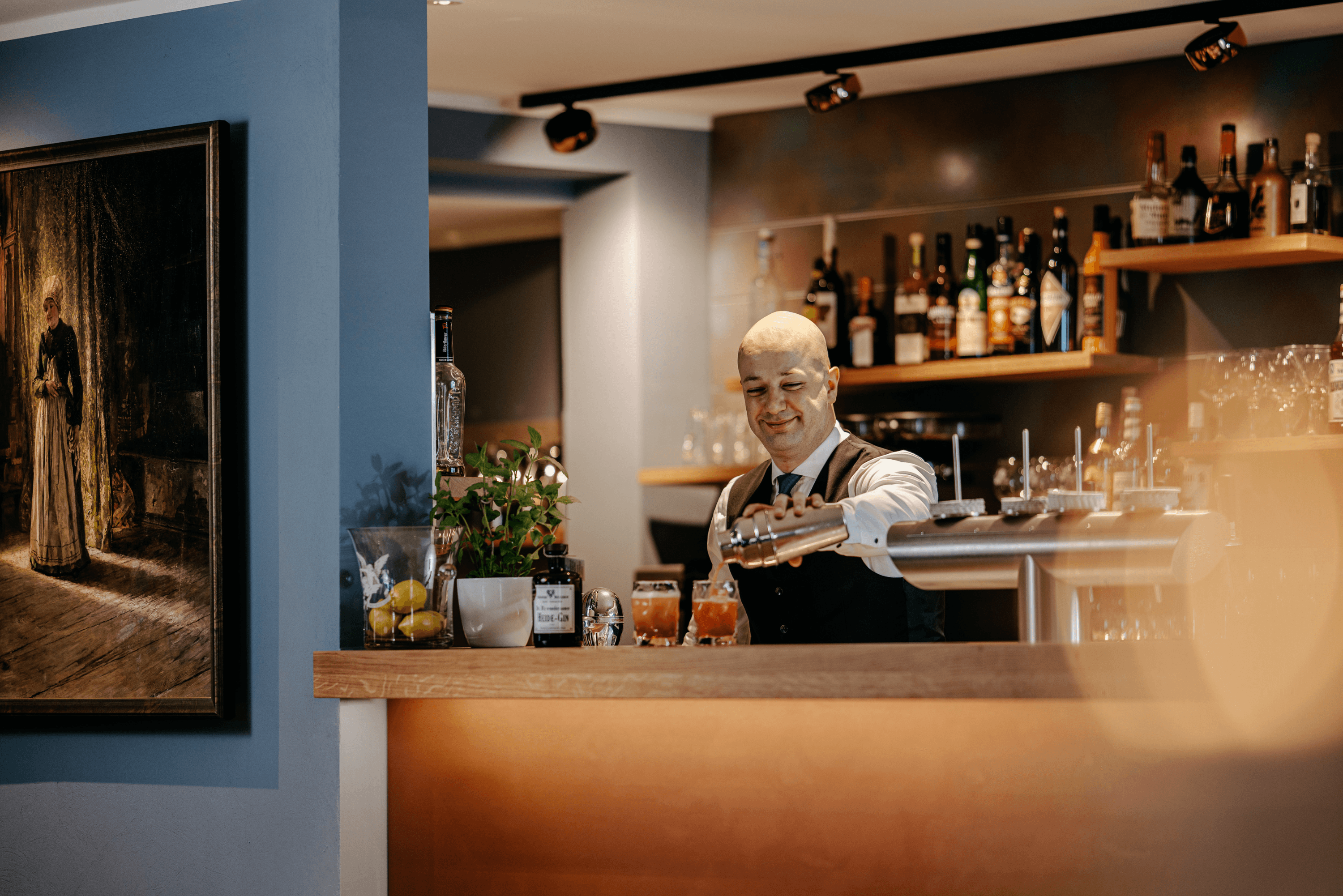 Bar in Niemeyers Romantik Posthotel Müden Örtze