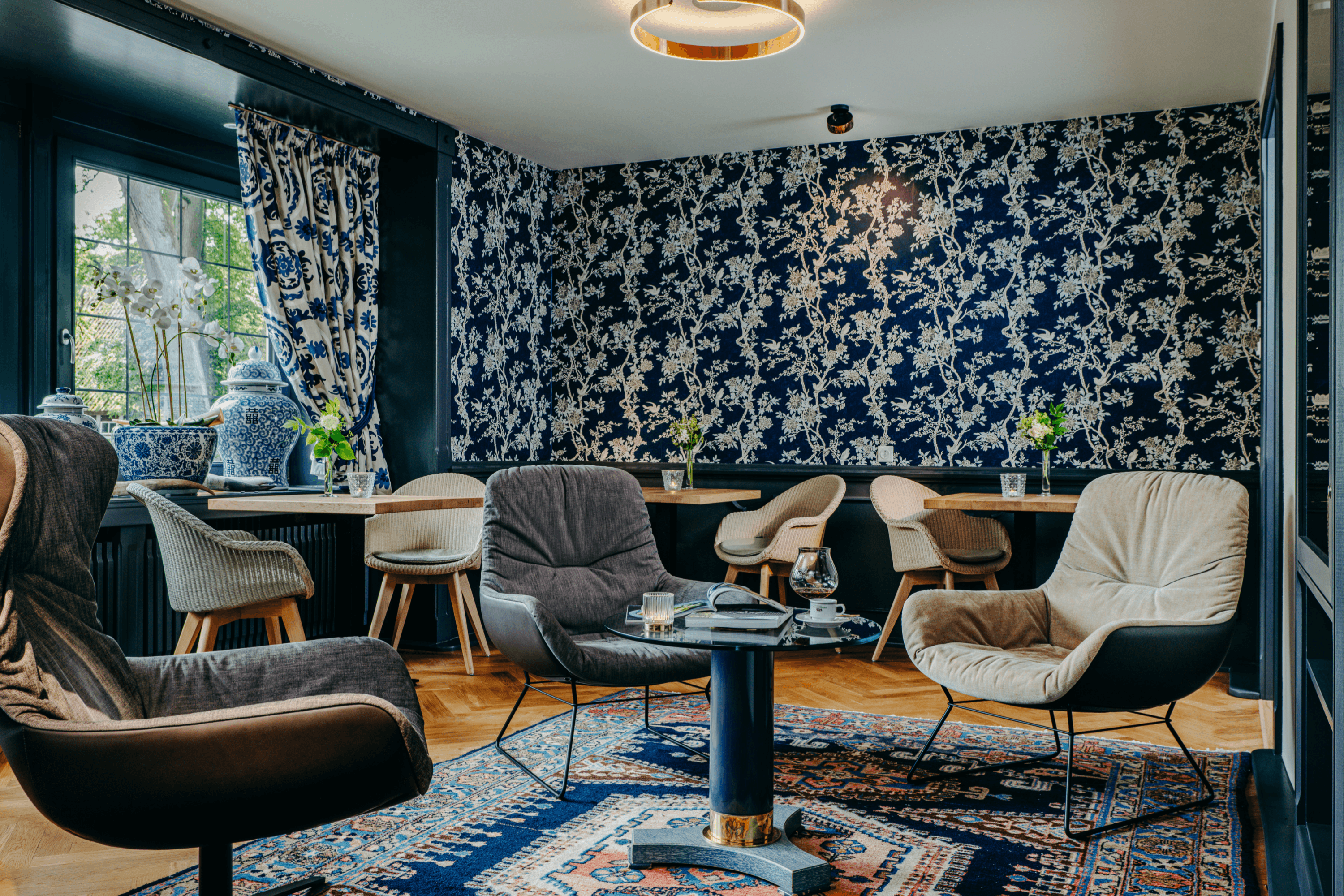 Lounge in Niemeyers Romantik Posthotel Müden Örtze