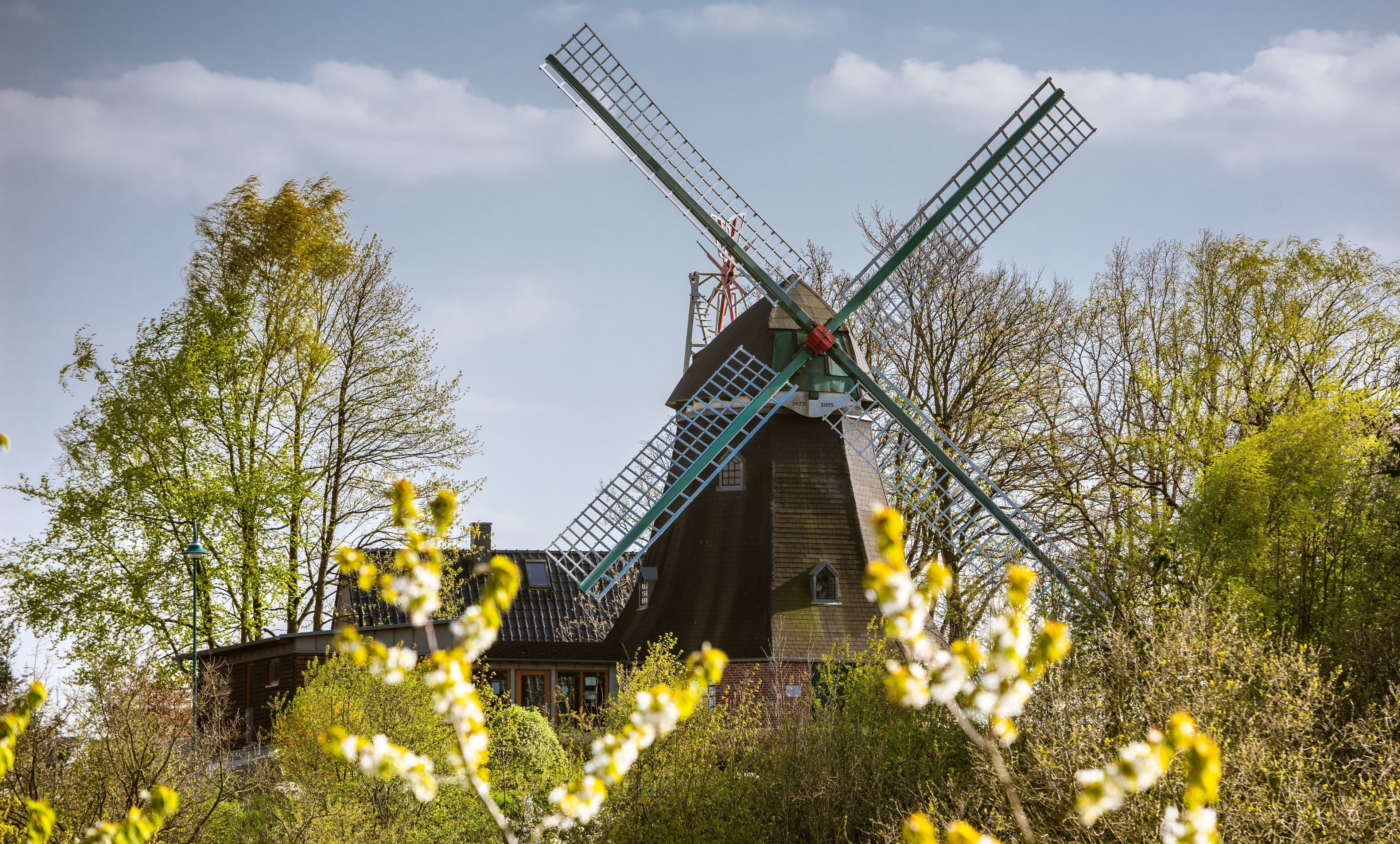 Dibberser Mühle am Heidschnuckenweg bei Buchholz in der Nordheide