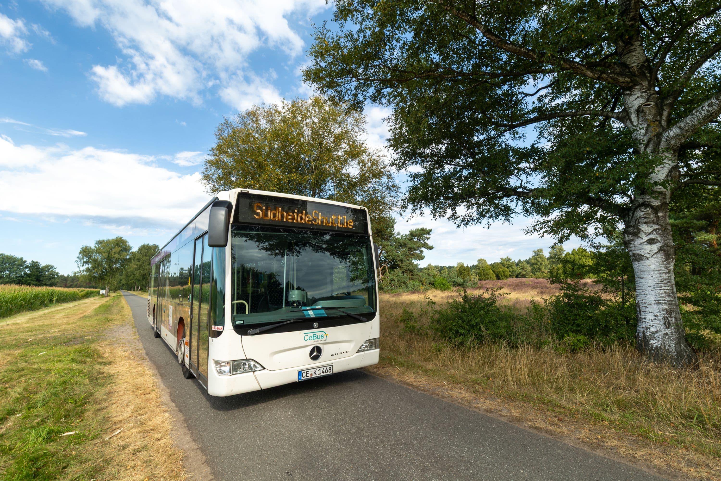 Der Südheide-Shuttle bringt Sie in die Natur
