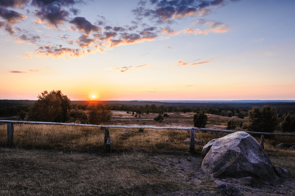 Sonnenuntergang am Wilseder Berg