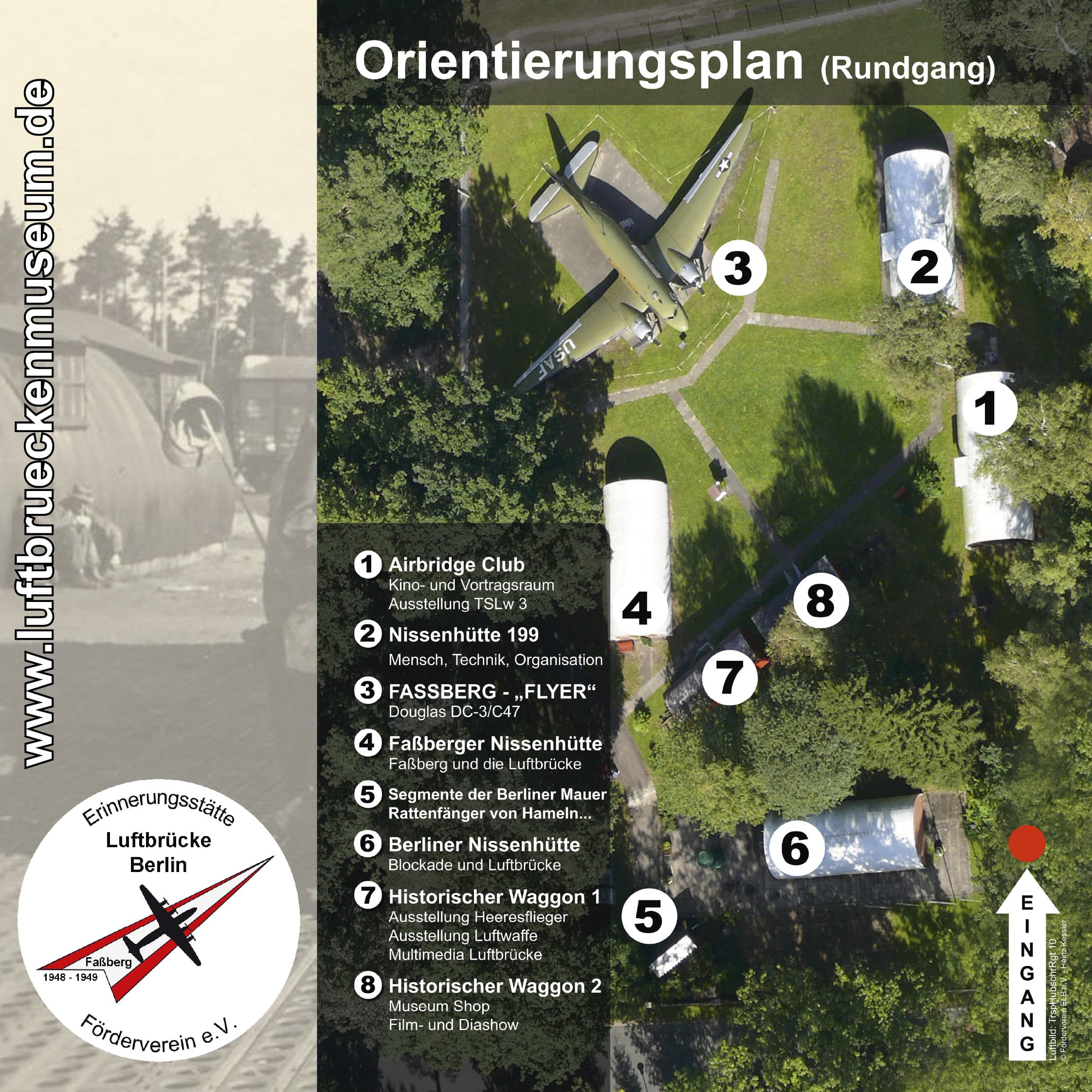 Erinnerungsstaette Luftbruecke, Fassberg