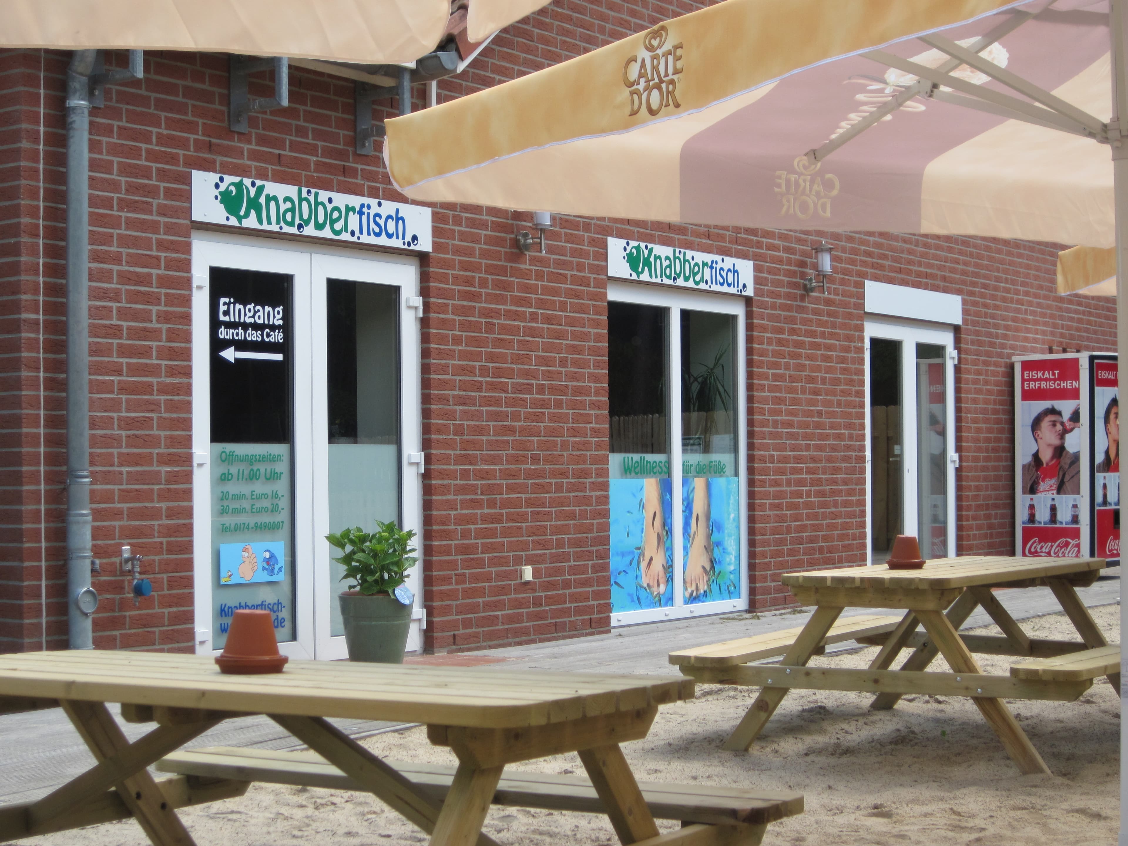 Außenansicht Fisch Spa