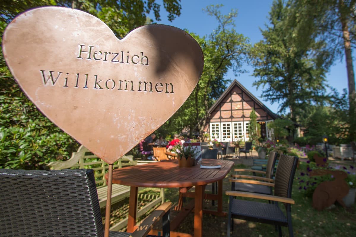 Teestube Undeloh willkommen