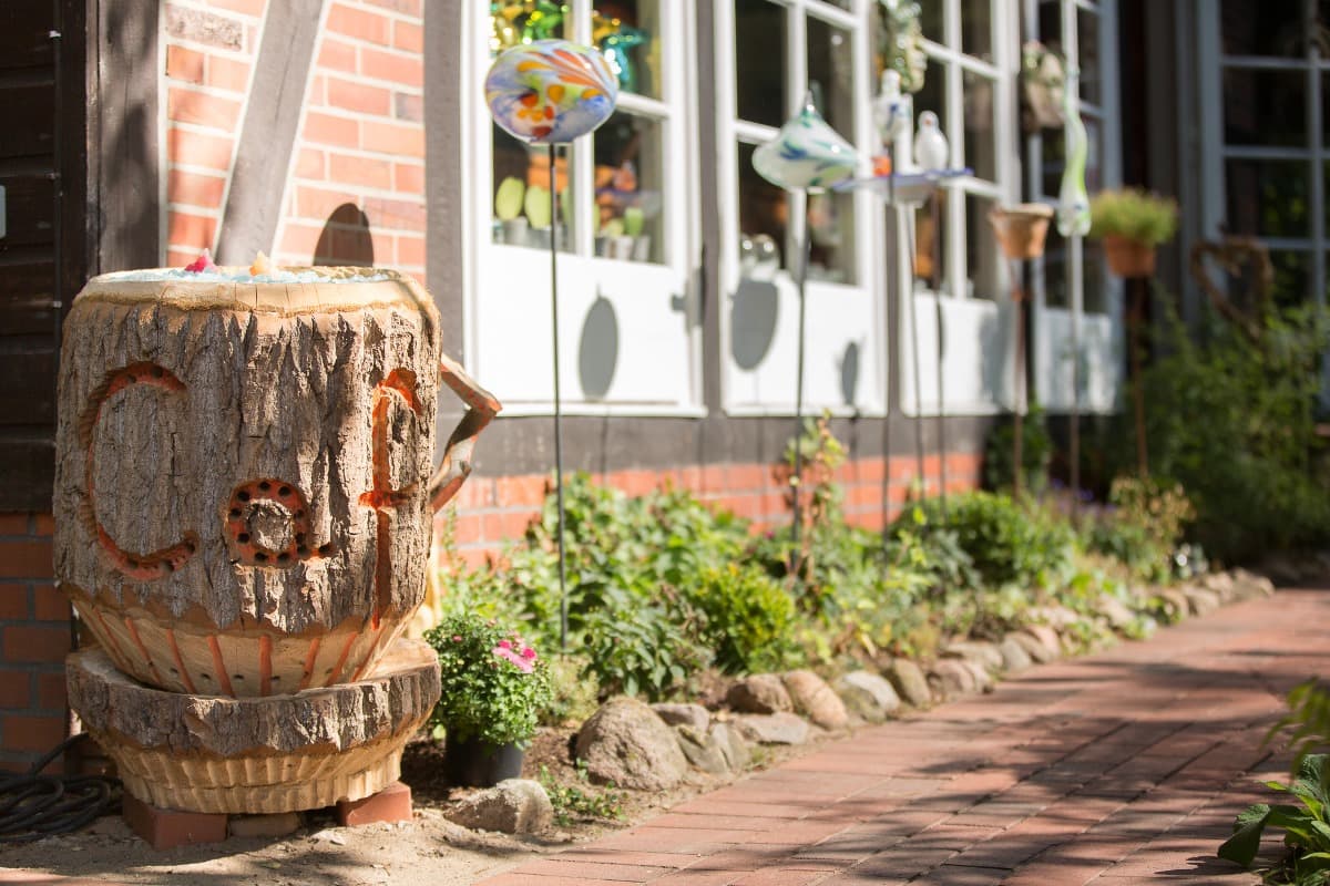 Teestube Undeloh garten