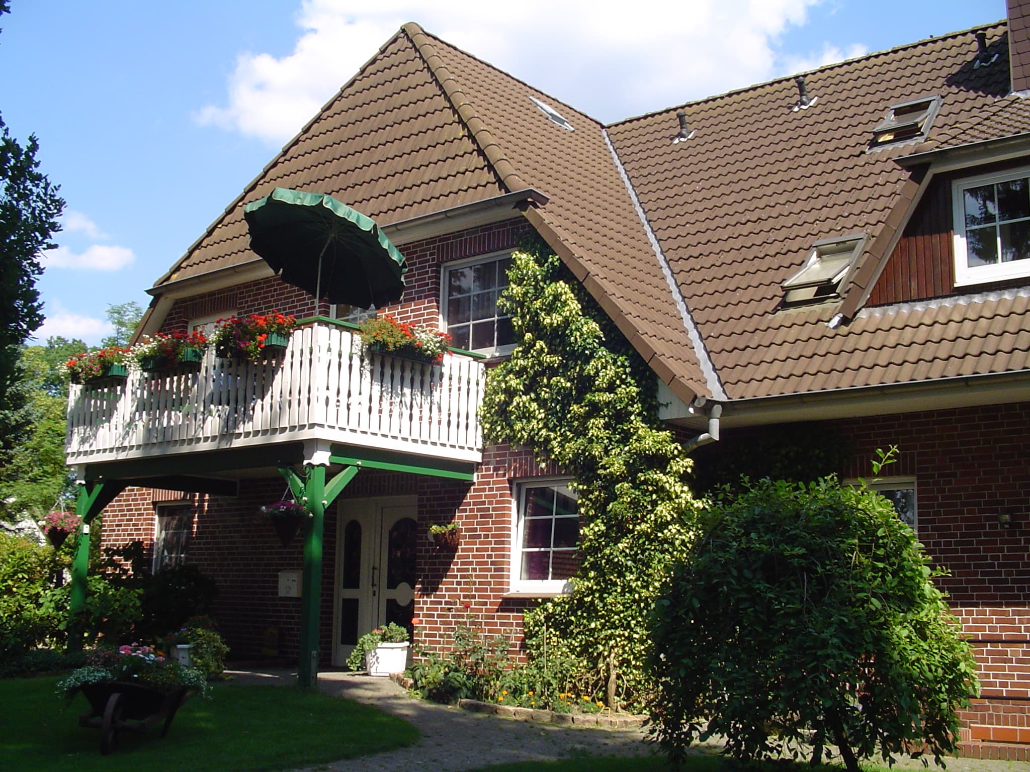 Außenansicht der Ferienwohnung Mehrtens in Bispingen