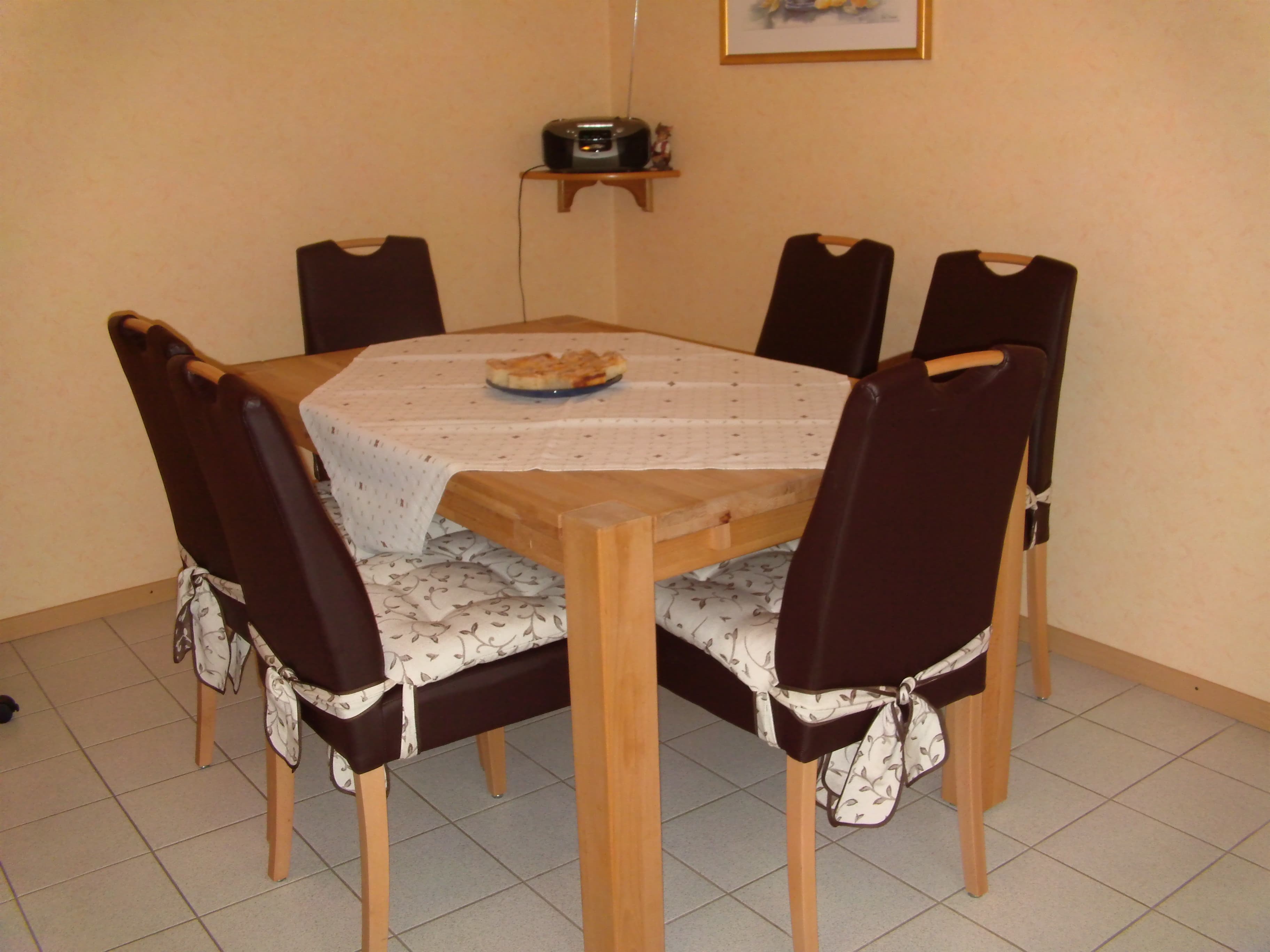 Essbereich in der Ferienwohnung Mehrtens in Bispingen