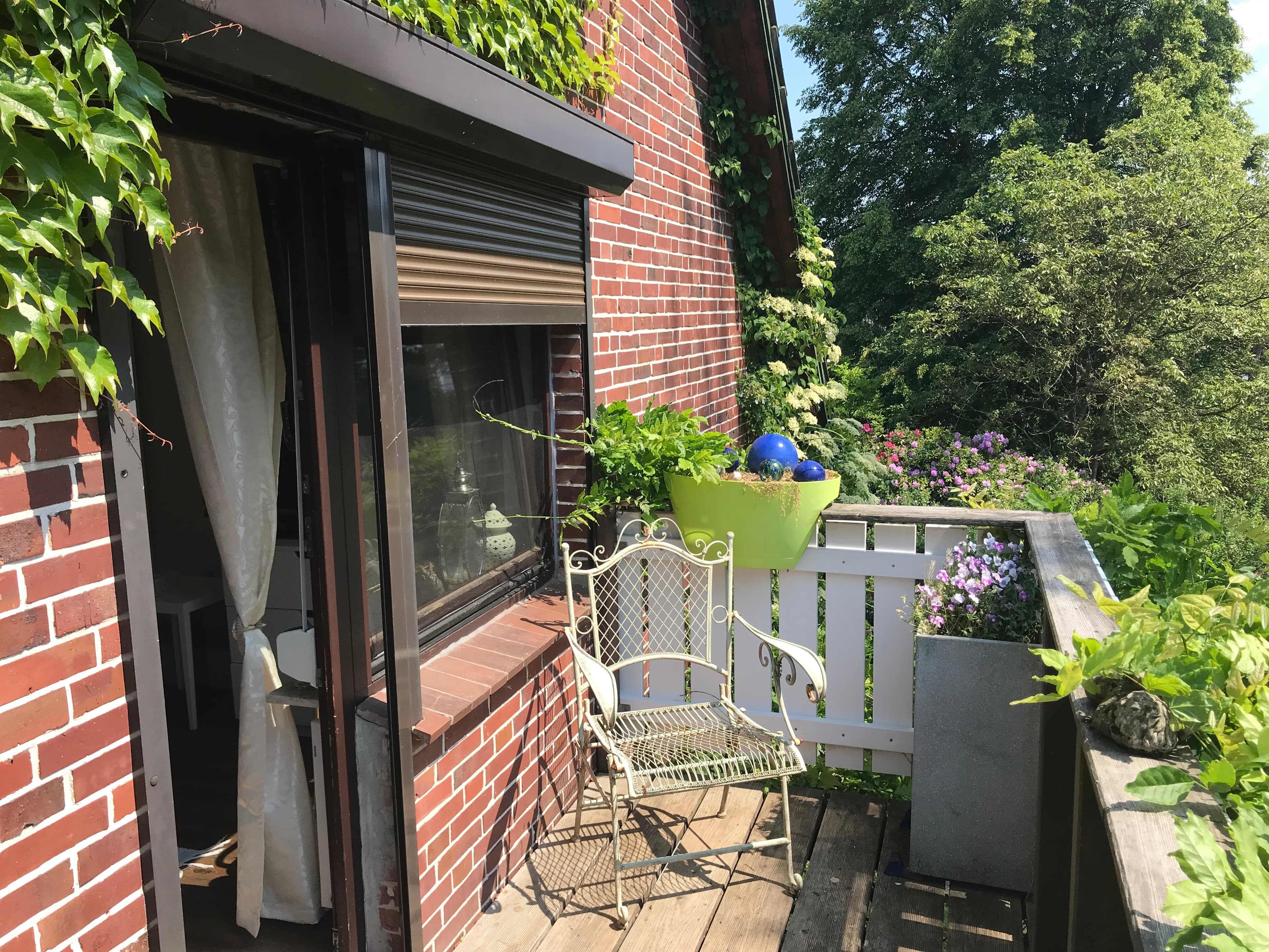 Balkon des Landhaus Calluna in Undeloh