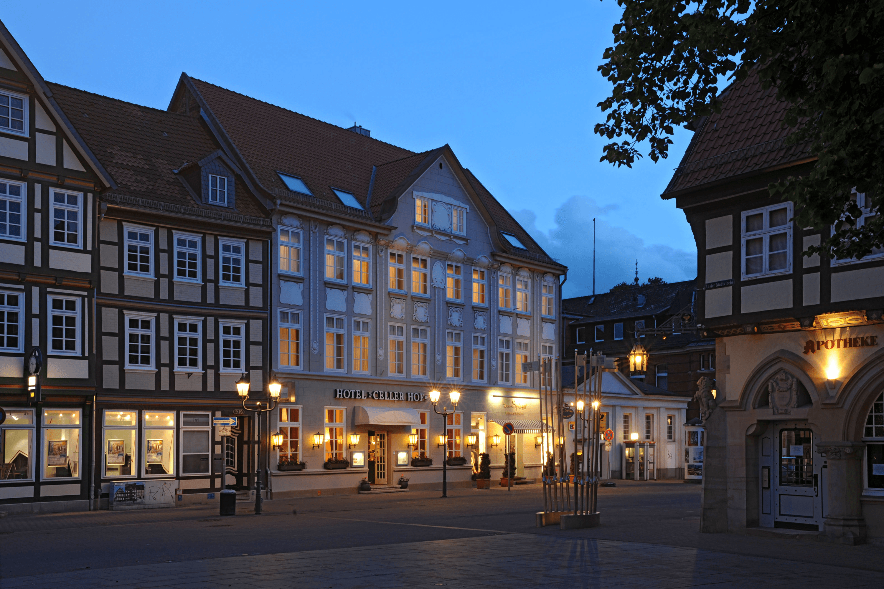 Außenansicht vom Hotel Celler Hof