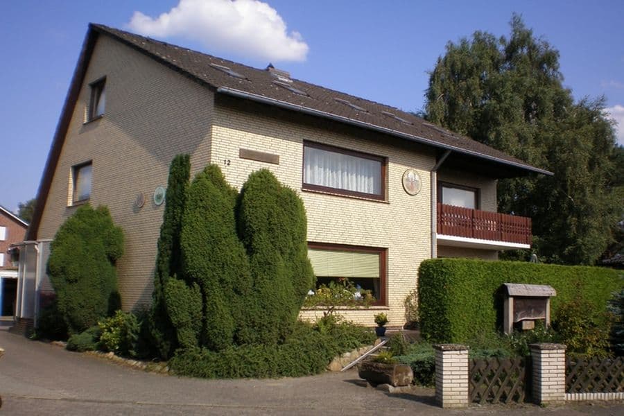 Außenansicht Ferienwohnung Sorge Bispingen