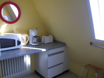 Küche in der Ferienwohnung Sorge in Bispingen