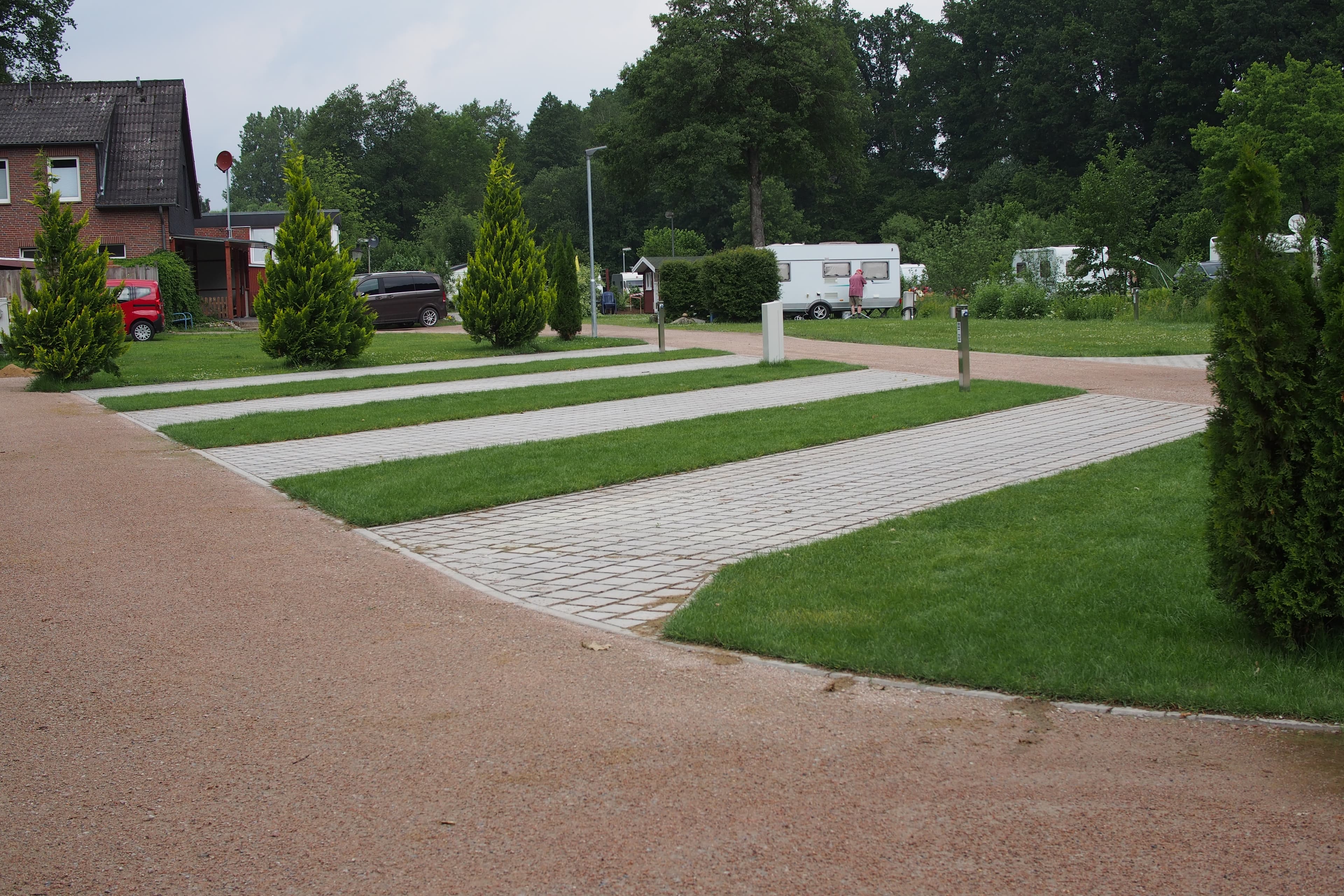 Transit-Plätze auf Camping Brunautal in Bispingen