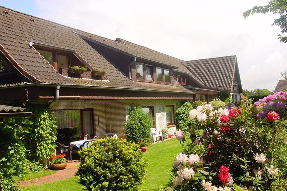 Außenansicht der Ferienwohnungen Haus Wiesengrund in Bispingen