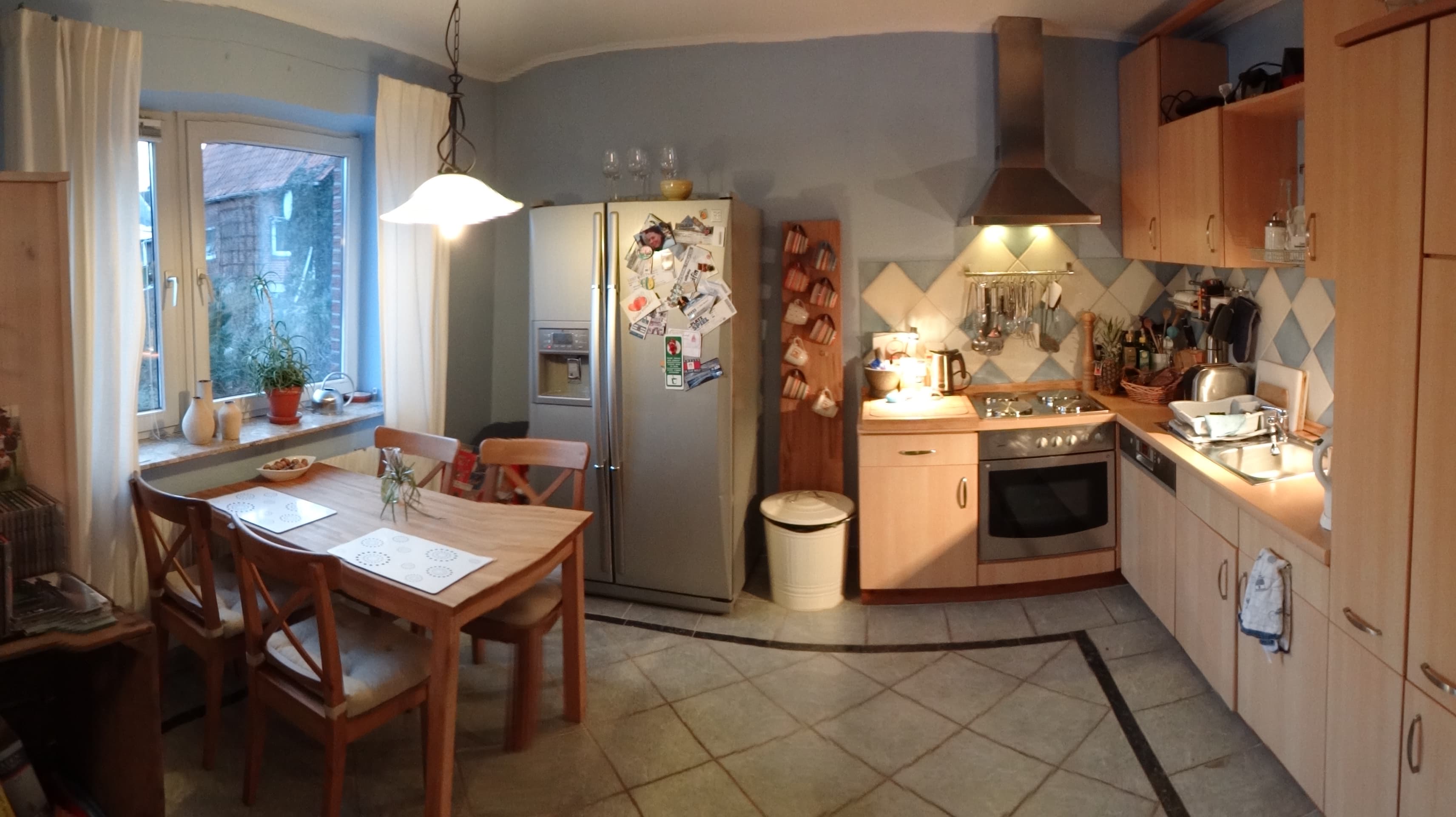 Küche im Ferienhaus Brunsberg in Buchholz