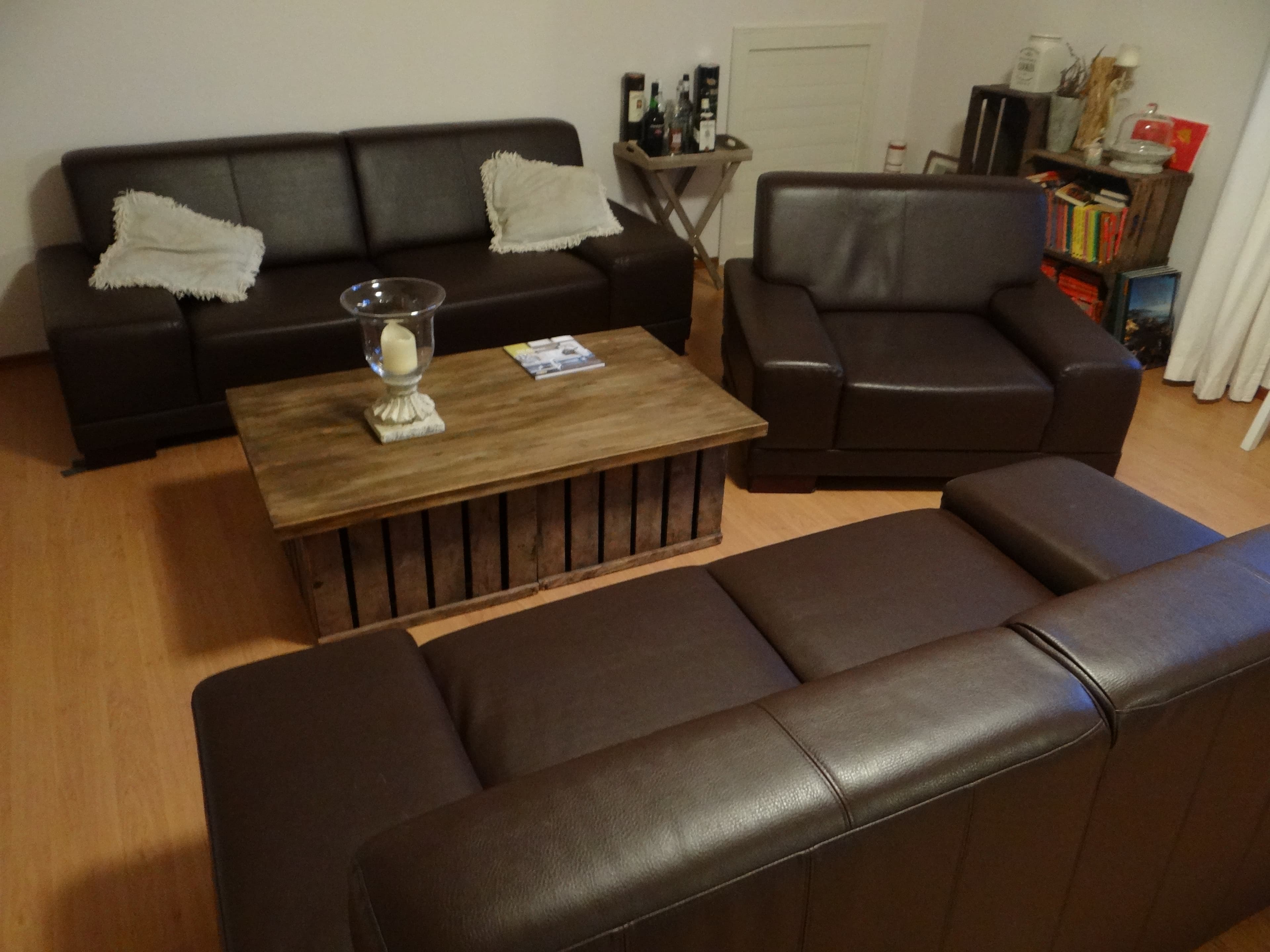 Wohnzimmer im Ferienhaus Brunsberg in Buchholz