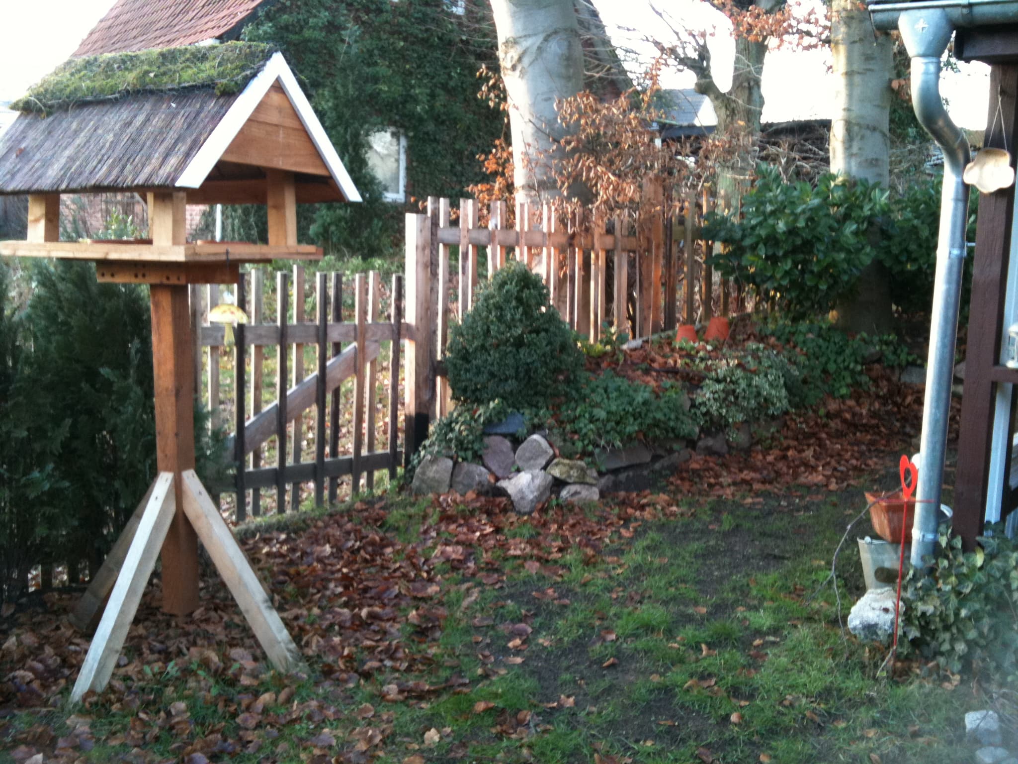 Garten des Ferienhaus Brunsberg in Buchholz