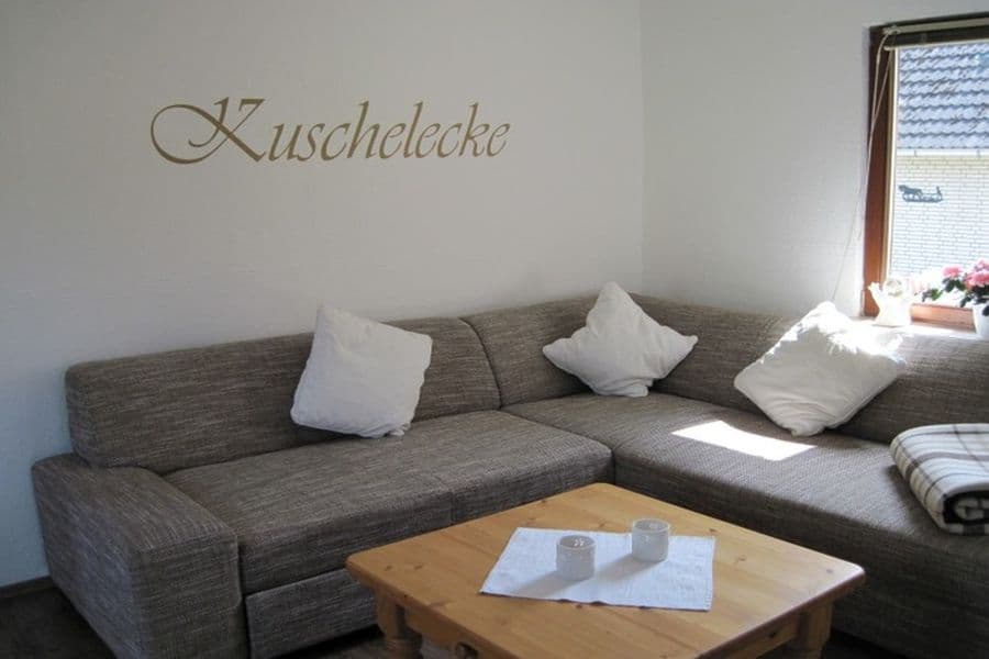 Wohnzimmer in dem Ferienhaus "Christine" in Handeloh