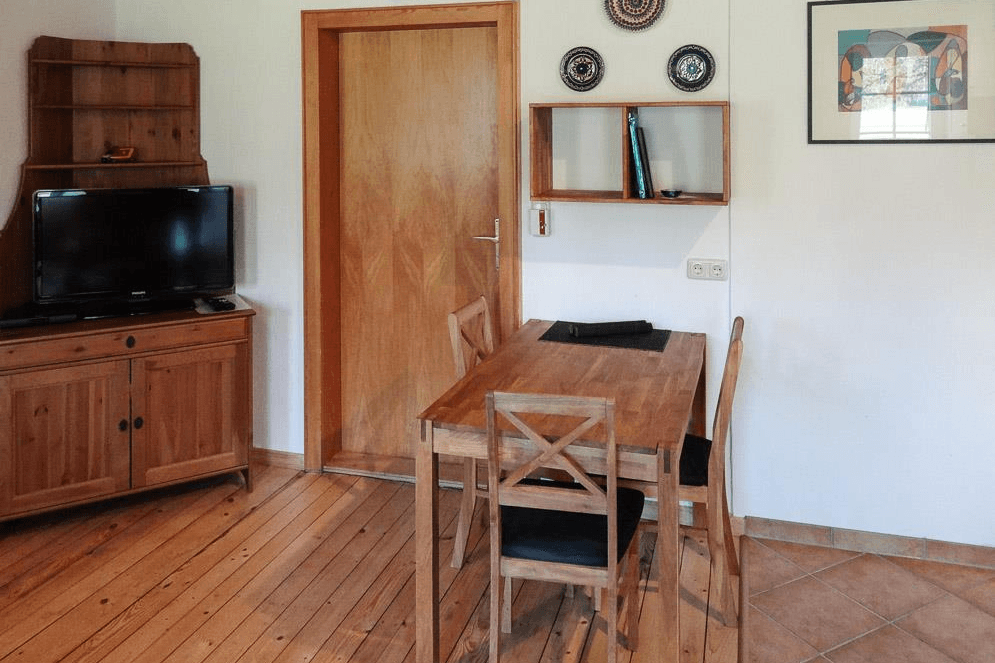 Wohnzimmer in der Ferienwohnung 1 auf dem Schröderhof Unterlüß