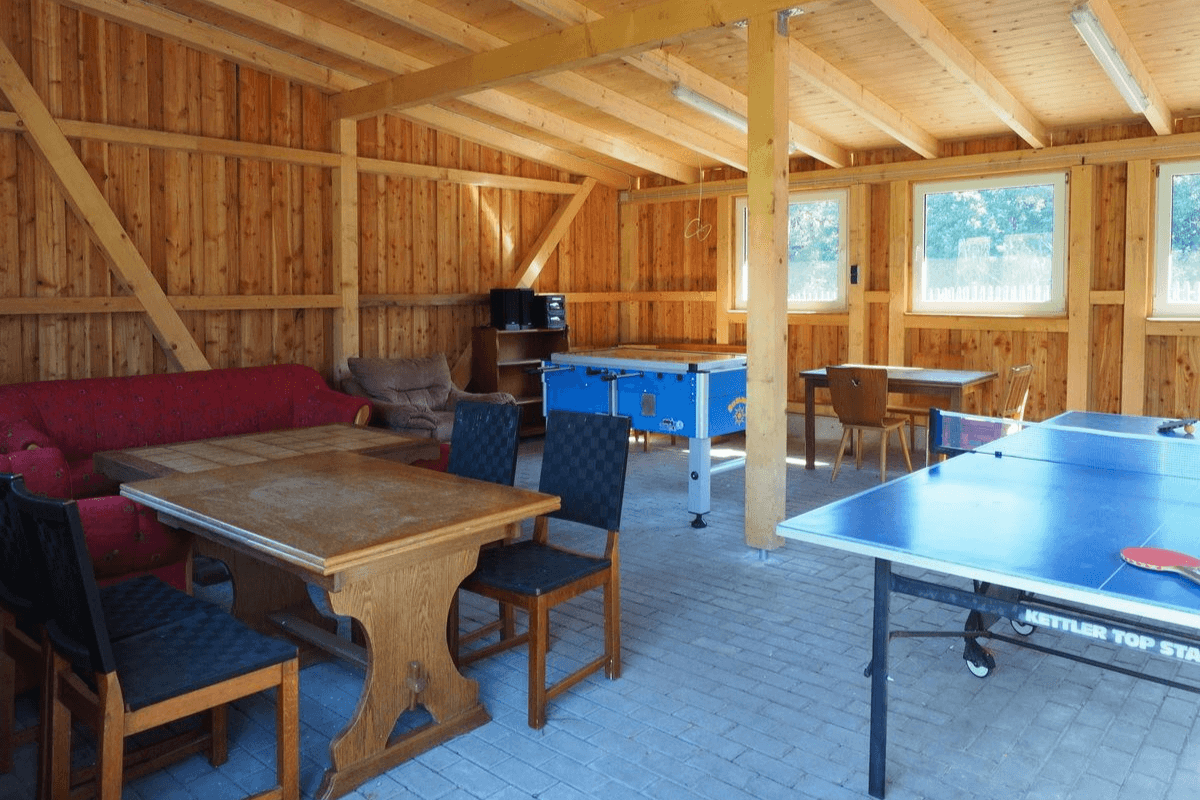 Aufenthaltsraum auf dem Schröderhof Unterlüß