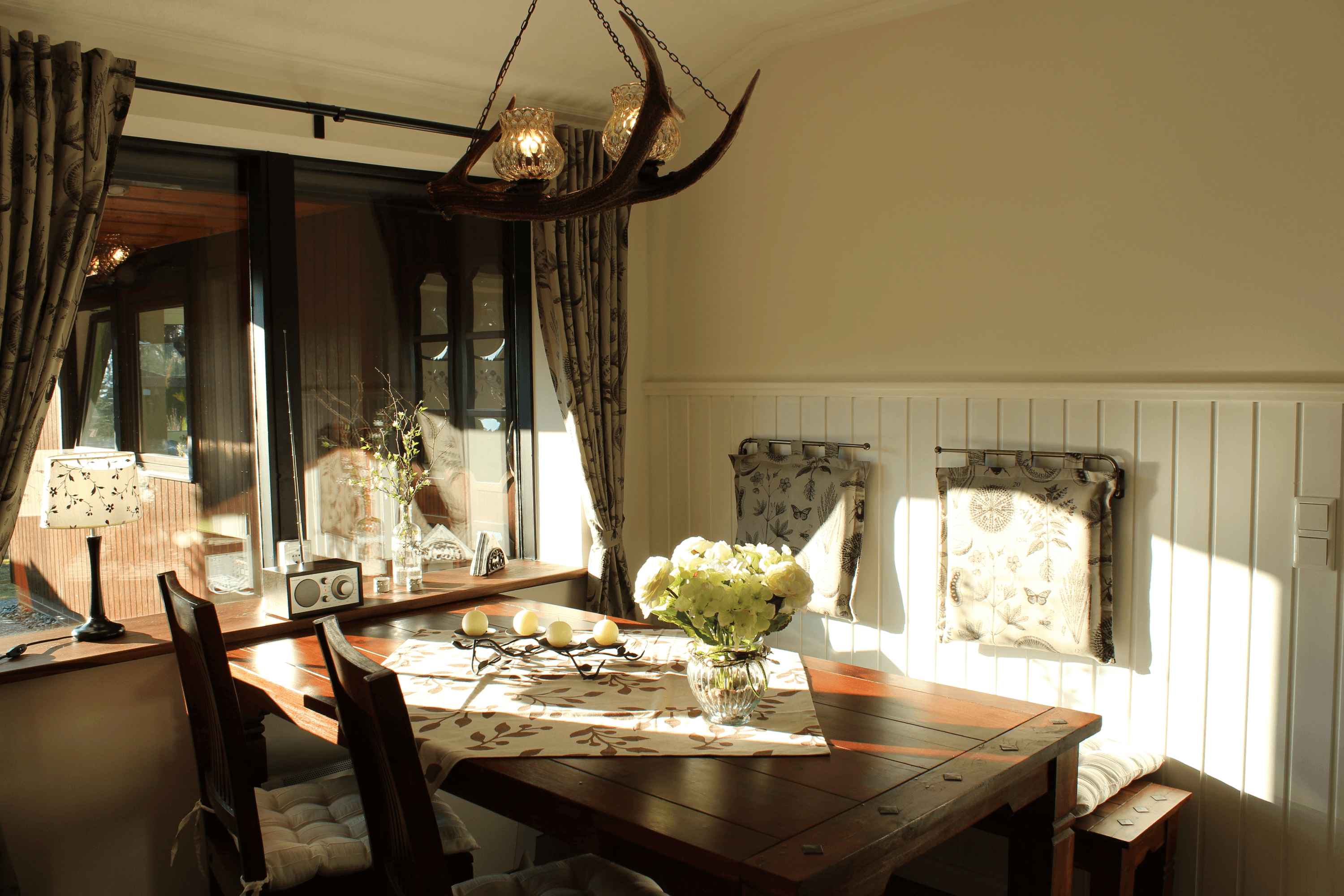 Essbereich Ferienhaus Heimelig Müden Örtze