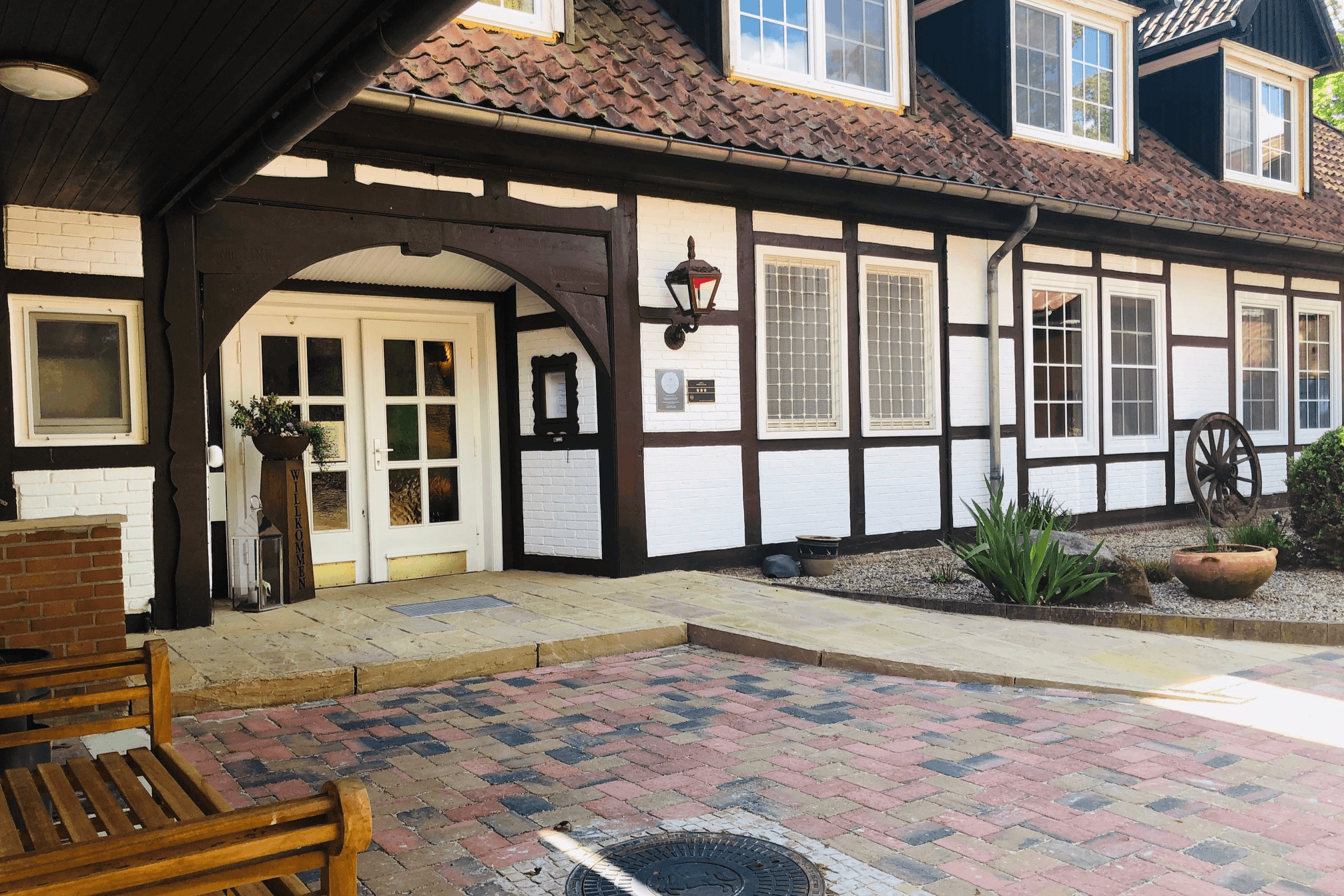 Gutshof im Oertzetal Haupteingang