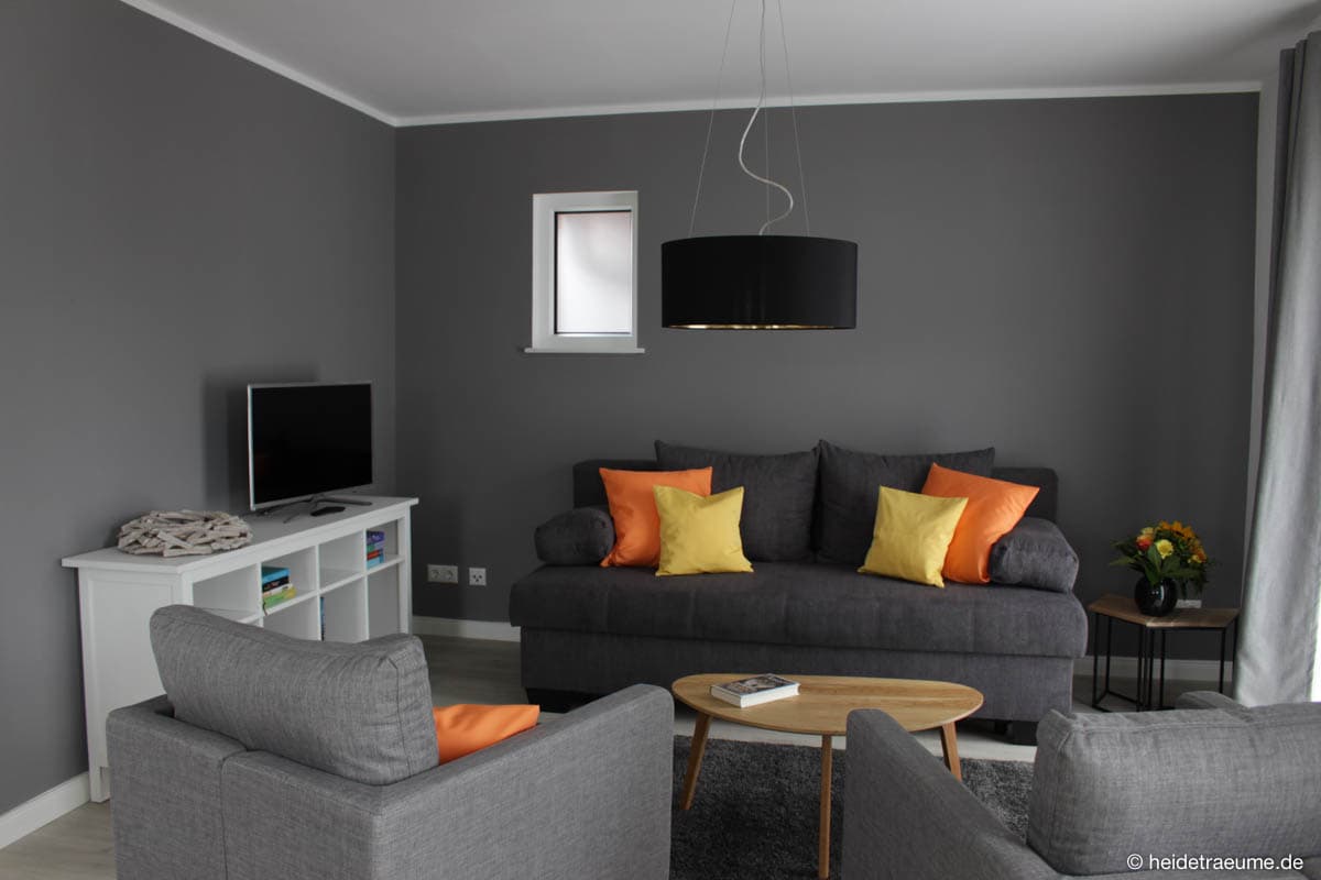 Wohnbereich Sonnenanbeter in den Heideträume Appartements in Undeloh