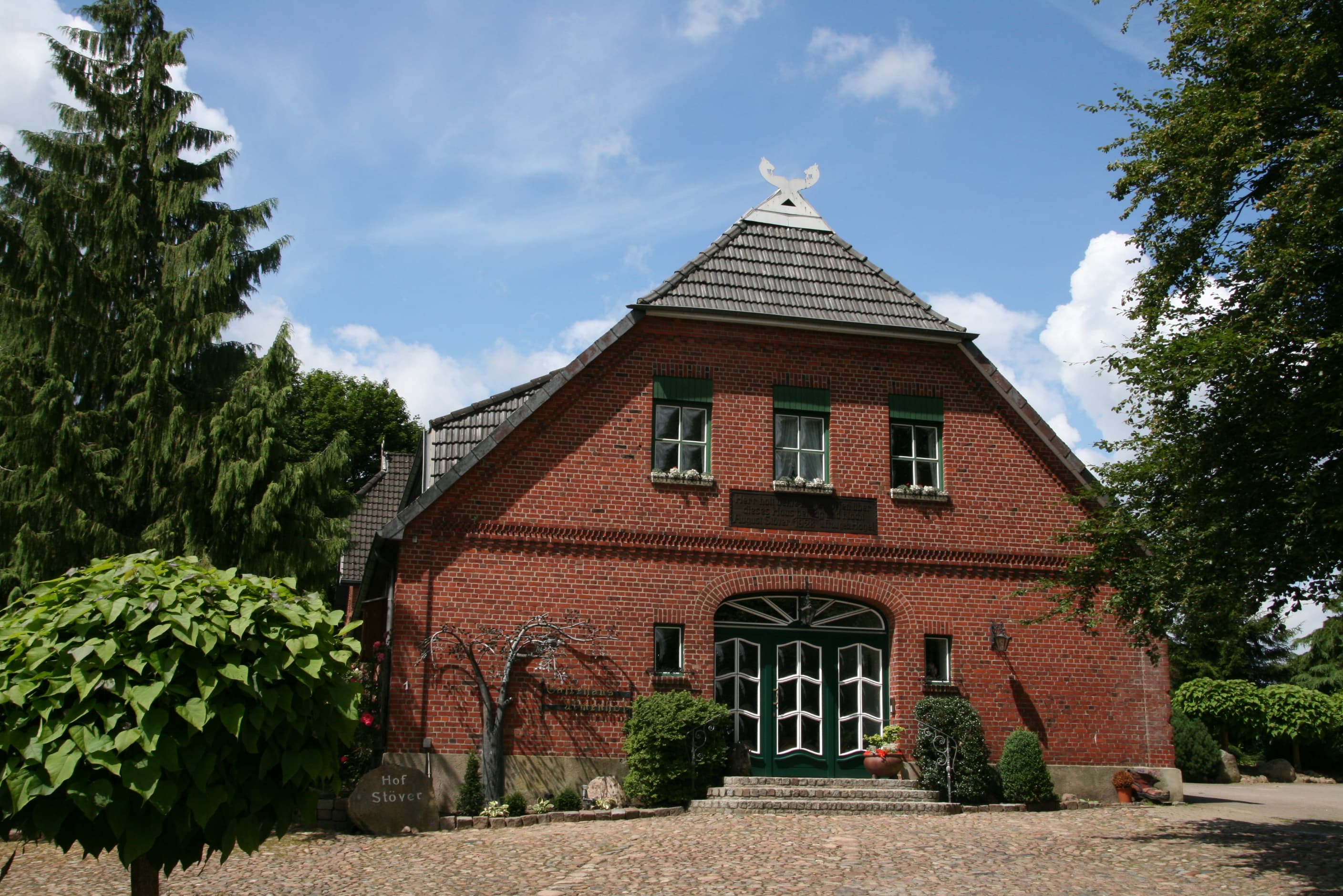 Frontansicht des Gästehauses