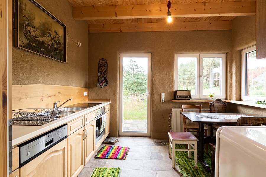 Küche in dem Ferienhaus Am Wegesrand Müden Örtze