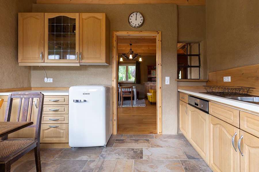 Küche in dem Ferienhaus Am Wegesrand Müden Örtze