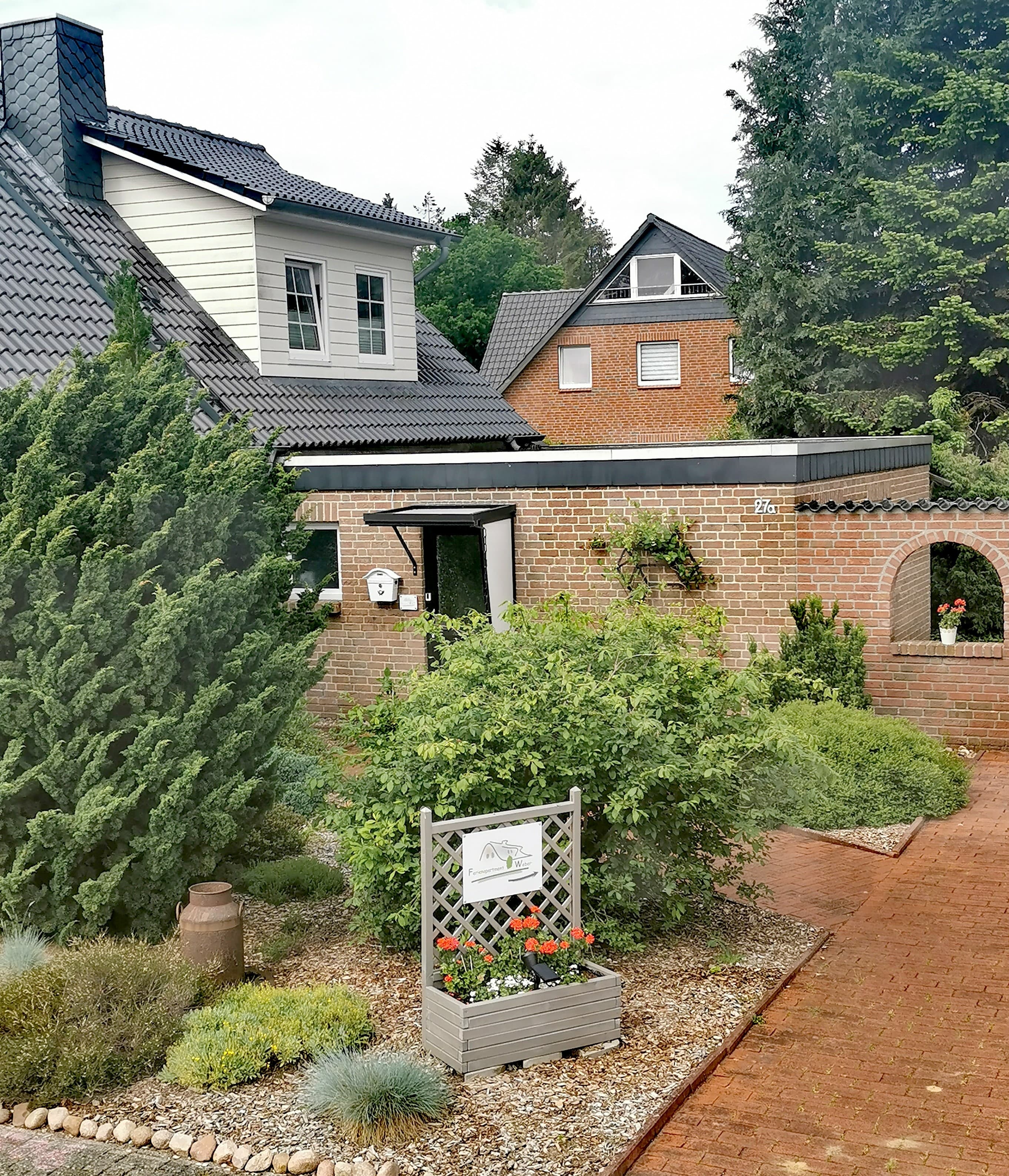 Eingang der Ferienwohnung Weber Müden Örtze