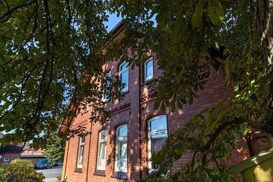 Außenansicht der Ferienwohnung The Old Heroes Flat in Hermannsburg