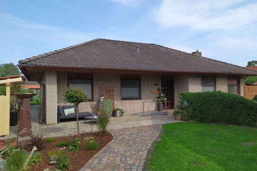 Ferienhaus Müti Fronansicht des Hauses