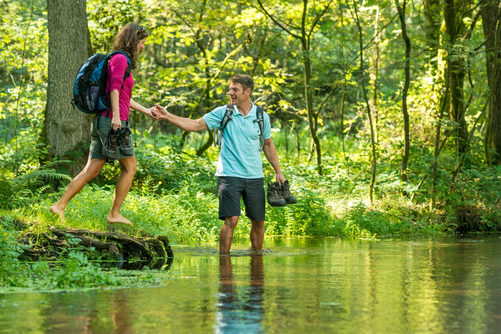 Seevetal bei Inzmühlen am Wanderweg Heidschnuckenweg