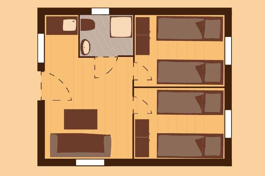 Übernachtung im Serengeti Park