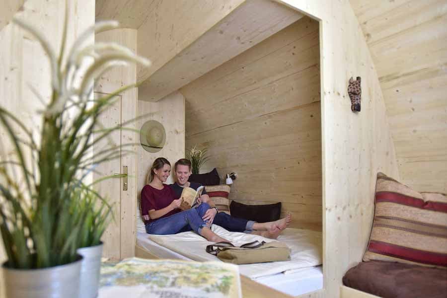 Übernachtung im Serengeti Park