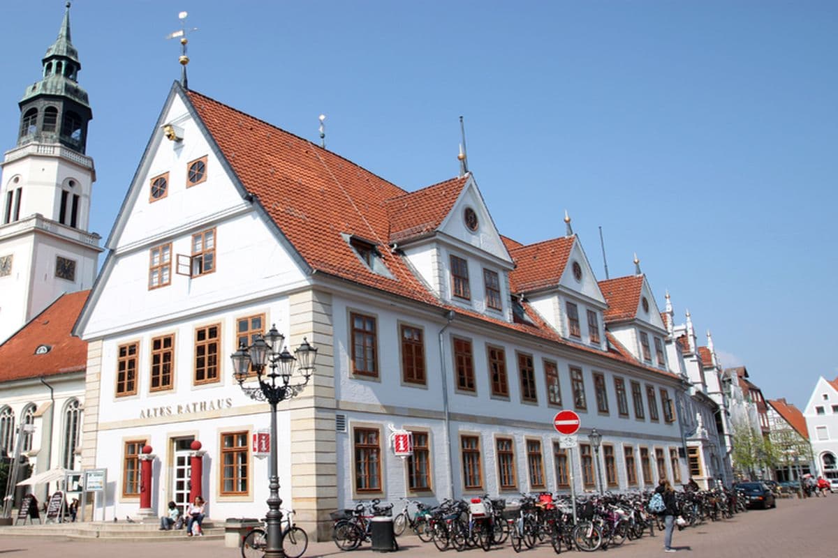 Rathaus in der Residenzstadt Celle Fachwerk Altstadt