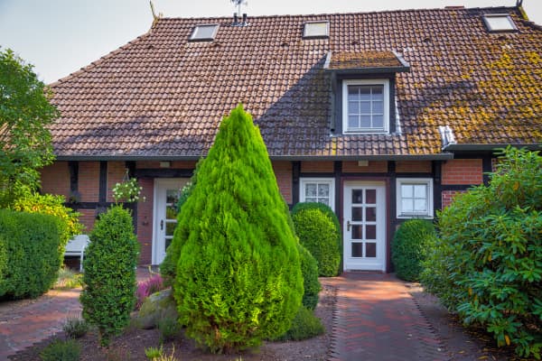 Außenansicht der Ferienwohnungen Peters in Hermannsburg