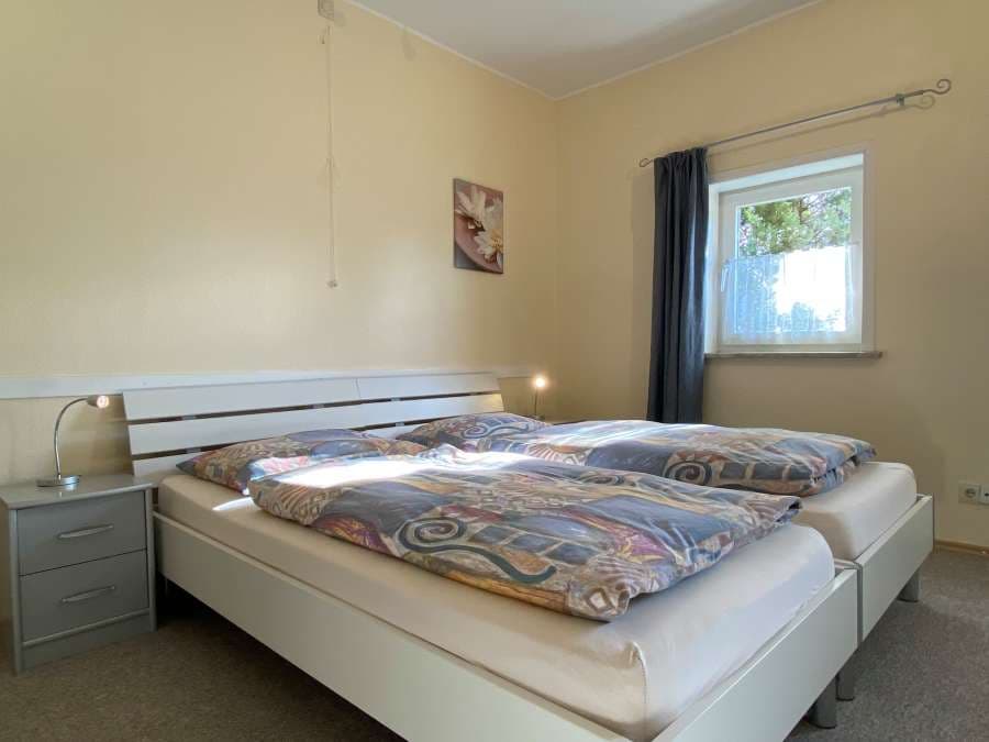 Schlafzimmer in der Ferienwohnungen Peters in Hermannsburg