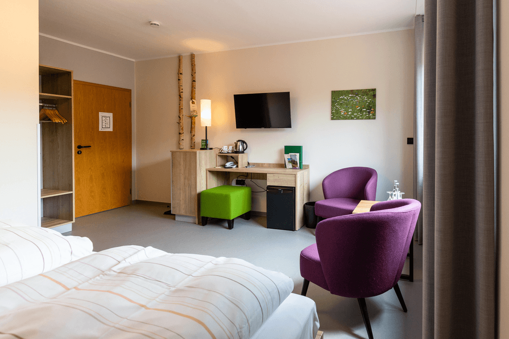 Neues Doppelzimmer im Hotel Im Wiesengrund in Hermannsburg