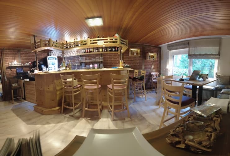 Bar Bereich im Hillmers Hoff in Undeloh