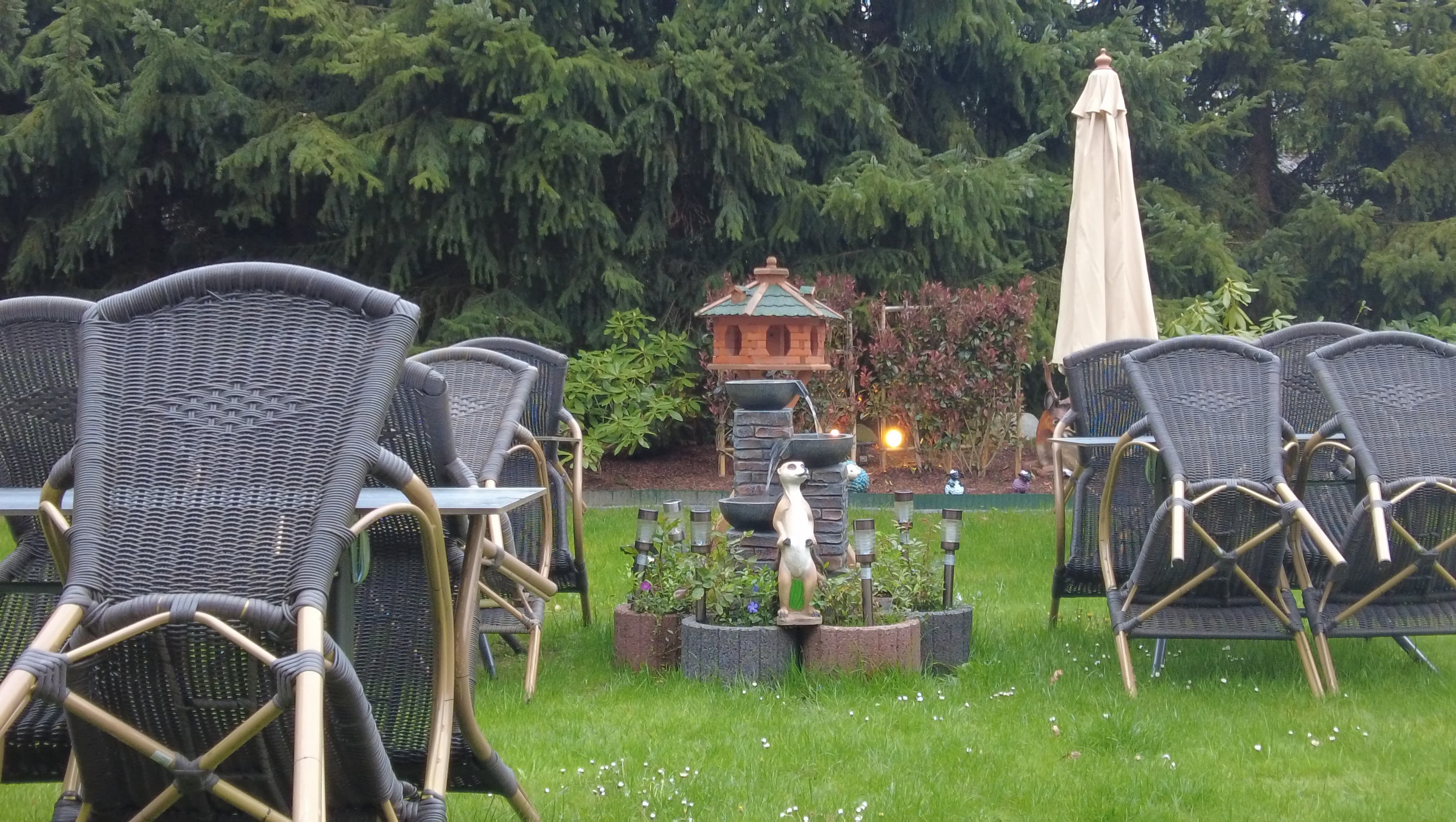 Garten des Hillmers Hoff in Undeloh